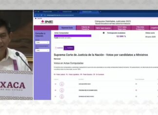 Salomón Jara destaca participación de Oaxaca en elección judicial y respalda a candidato mixteco a la SCJN