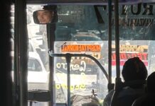 Chofer del transporte público pone en riesgo a pasajeros; una mujer resulta lesionada