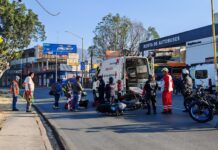 Viernes accidentado en Oaxaca: tres atropellados y un choque de urbano frente al estadio