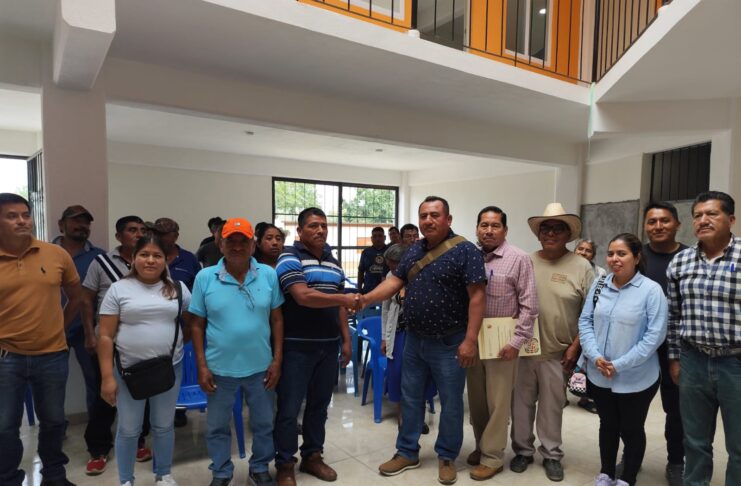 Logra Sego firmar convenio definitivo de conciliación agraria número 50 de la administración del Gobernador Salomón Jara