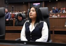 Presidenta de la Jucopo, Tania Caballero Navarro, respalda la Reforma Electoral presentada por la Presidenta Claudia Sheinbaum