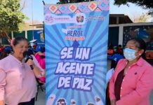 Destacan impacto positivo del Foro de Agentes de Paz en telesecundaria de Xoxocotlán