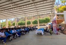 “Sin Drogas Salvas Tu Vida” llega a la Secundaria Rodolfo Morales en Oaxaca de Juárez