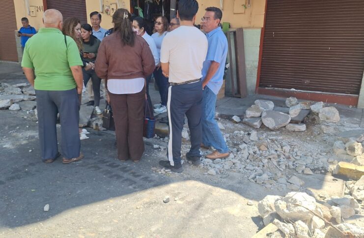 Obras en el Centro de Oaxaca generan inconformidad; municipio asegura diálogo con comerciantes