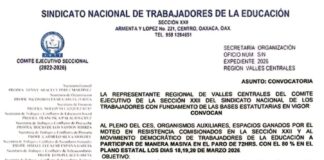 Plantón por tres días: magisterio ocupará plazas, sedes gubernamentales y casetas en Oaxaca