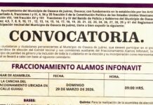 Impulsa Oaxaca de Juárez la participación ciudadana con renovación de comités vecinales en Fraccionamiento Álamos