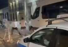 Ni el sust0 ni los gritos de un “m3n0r” frenaron el “reto de machos”: dos choferes convierten la calle en ring