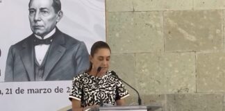 “Gobernar con principios y sin miedo a las resistencias”: Sheinbaum reivindica legado de Juárez en Guelatao