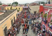 DEJA SEMANA SANTA DERRAMA ECONÓMICA DE 564 MILLONES DE PESOS EN OAXACA