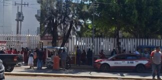UBISORT mantiene plantón en sedes del SICT en Oaxaca