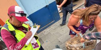 Refuerza Municipio de Oaxaca de Juárez acciones para el ordenamiento del comercio en vía pública