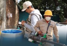 Sin tregua contra el Dengue en Xoxocotlán