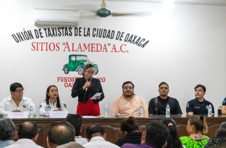 Programa Taxi Gunaa fortalece seguridad a personas usuarias del transporte público