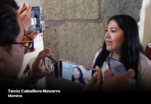 Destaca diputada Tania Caballero Navarro coordinación entre gobierno estatal y federación para fortalecer la seguridad