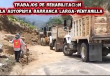 Avanzan trabajos en tramo San Sebastián Coatlán–Ventanilla; piden extremar precauciones