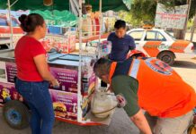 Fortalece Gobierno Municipal acciones preventivas en comercio en vía pública