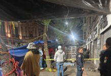 Reportan fallecimiento de profesor en campamento de la Sección 22 en la CDMX