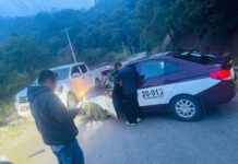 Intentan arrojar al voladero a Síndico de San Sebastián Río Hondo; salió ileso tras fuerte choque
