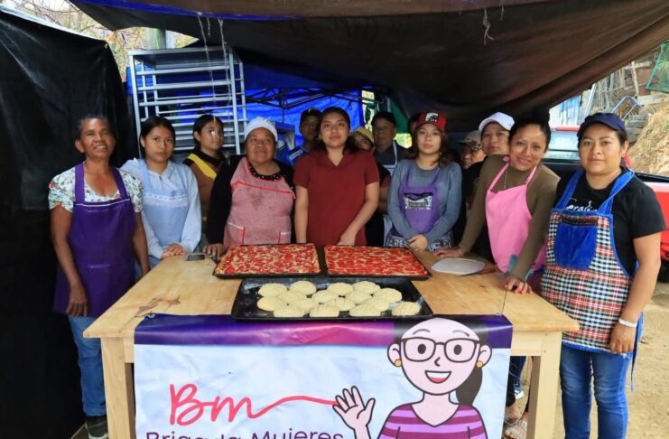 Capacita Brigada Mujeres a más de mil mujeres en Oaxaca de Juárez