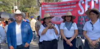 Sección 22 advierte paro laboral si no hay respuestas a sus demandas