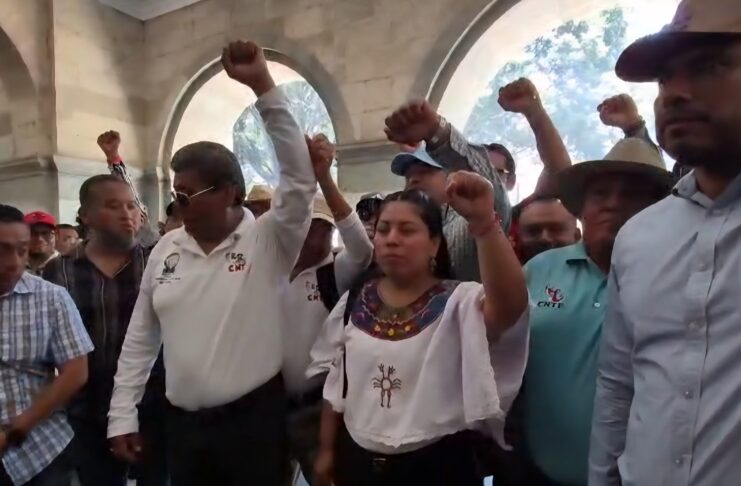 Sección 22 perfila paro indefinido y presiona con 79 demandas; esperan respuesta inmediata