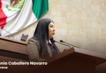 Presenta diputada Tania Caballero reforma a la Constitución de Oaxaca para blindar procesos electorales ante intervención extranjera