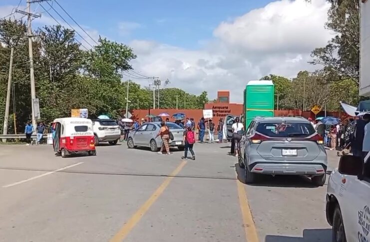 Sección 22 ya hace presencia en el aeropuerto