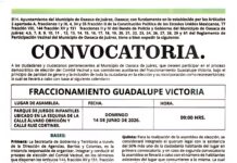 Reafirma Oaxaca de Juárez compromiso con la organización vecinal y la participación social