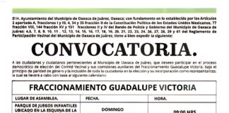 Reafirma Oaxaca de Juárez compromiso con la organización vecinal y la participación social