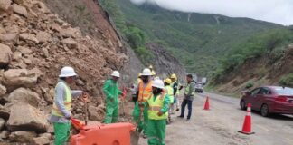 Continúan los trabajos sobre la autopista Oaxaca – Cuacnopala