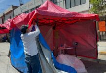 Retira SIMESA bloqueo sobre la Calle de Mina y módulo en JP. García