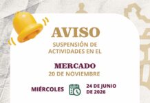 Suspenderán actividades en el Mercado 20 de Noviembre para realizar trabajos de limpieza, fumigación y desazolve