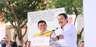Avanza la transformación urbana en San Martín Mexicapam con rehabilitación de Avenida Monte Albán