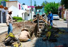 Rehabilitan Ceabien y SOAPA red de drenaje Sanitario en el Barrio de Xochimilco
