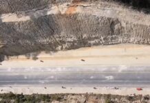 ¡Al fin!, La autopista Barranca Larga–Ventanilla registra ya un avance del 90% en los trabajos de limpieza y mantenimiento