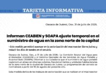 🛜🔴Informan Ceabien y Soapa ajuste temporal en el suministro de agua en la Zona Norte de la capital