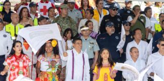 Blindan la Guelaguetza 2026: despliegan más de mil elementos para garantizar la seguridad de turistas y oaxaqueños