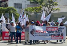 Marchan en contra de la gentrificación y proyectos extranjeros en la Ciudad de Oaxaca