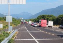 Se registra bloqueo en el Puente el Caracol en el Istmo