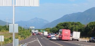 Se registra bloqueo en el Puente el Caracol en el Istmo