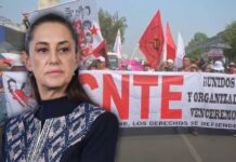 ¡“Sin mesa, no hay gira”! Sección 22 prepara protesta por llegada de Sheinbaum a Huajuapan