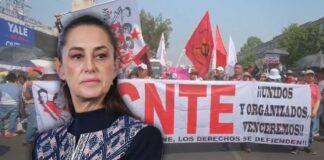 ¡“Sin mesa, no hay gira”! Sección 22 prepara protesta por llegada de Sheinbaum a Huajuapan