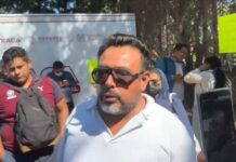 Transportistas bloquean crucero del Parque Primavera en rechazo al reordenamiento vial