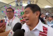 Califica Jara como un éxito la primera edición de la Guelaguetza; el último año, será gratis, asegura