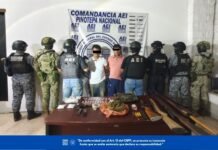 Fiscalía de Oaxaca ejecuta cateo en San Pedro Atoyac y detiene a dos personas