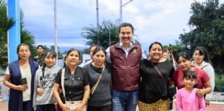 Ray Chagoya lleva Banco de Materiales a la colonia Presidentes de México