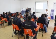 Personal de la Secretaría de Seguridad Vecinal recibe capacitación en materia de Derechos Humanos