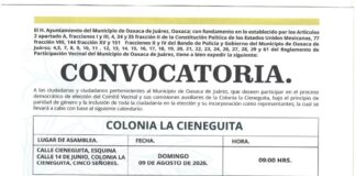 🔴🛜Fortalece Oaxaca de Juárez la participación ciudadana con la renovación de Comités Vecinales