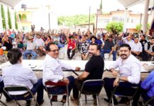 Reconoce Jes煤s Romero impulso de la presidenta Claudia Sheinbaum a la presa Margarita Maza para garantizar el acceso al agua en Oaxaca