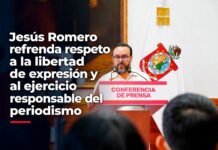 Jesús Romero refrenda respeto a la libertad de expresión y al ejercicio responsable del periodismo